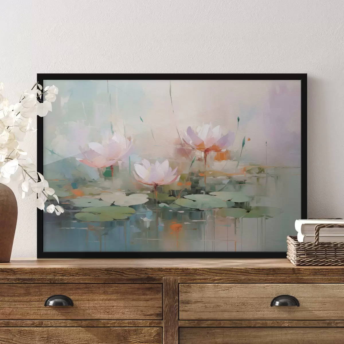 Plakāts Ūdens lilijas Ūdens lilijas f43214