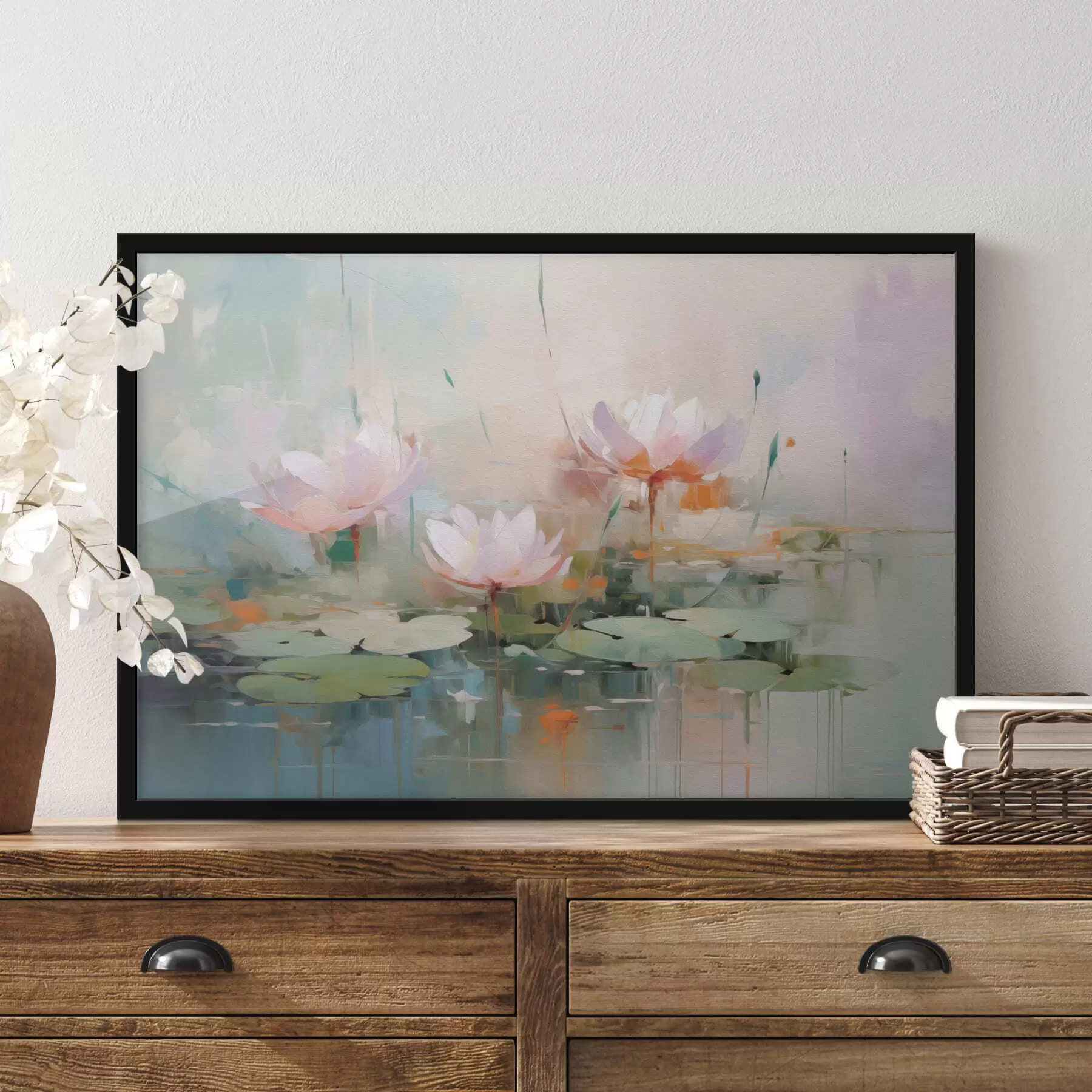 Fototapetes Ūdens lilijas Ūdens lilijas f43214