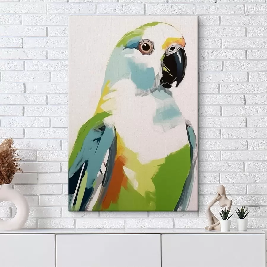 Glezna Tropu papagailis s43931