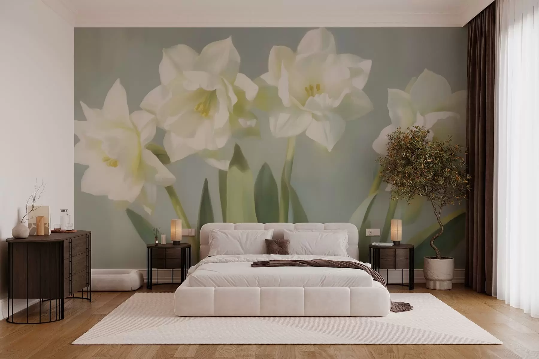 Fototapetes Narcises ziedi w03640