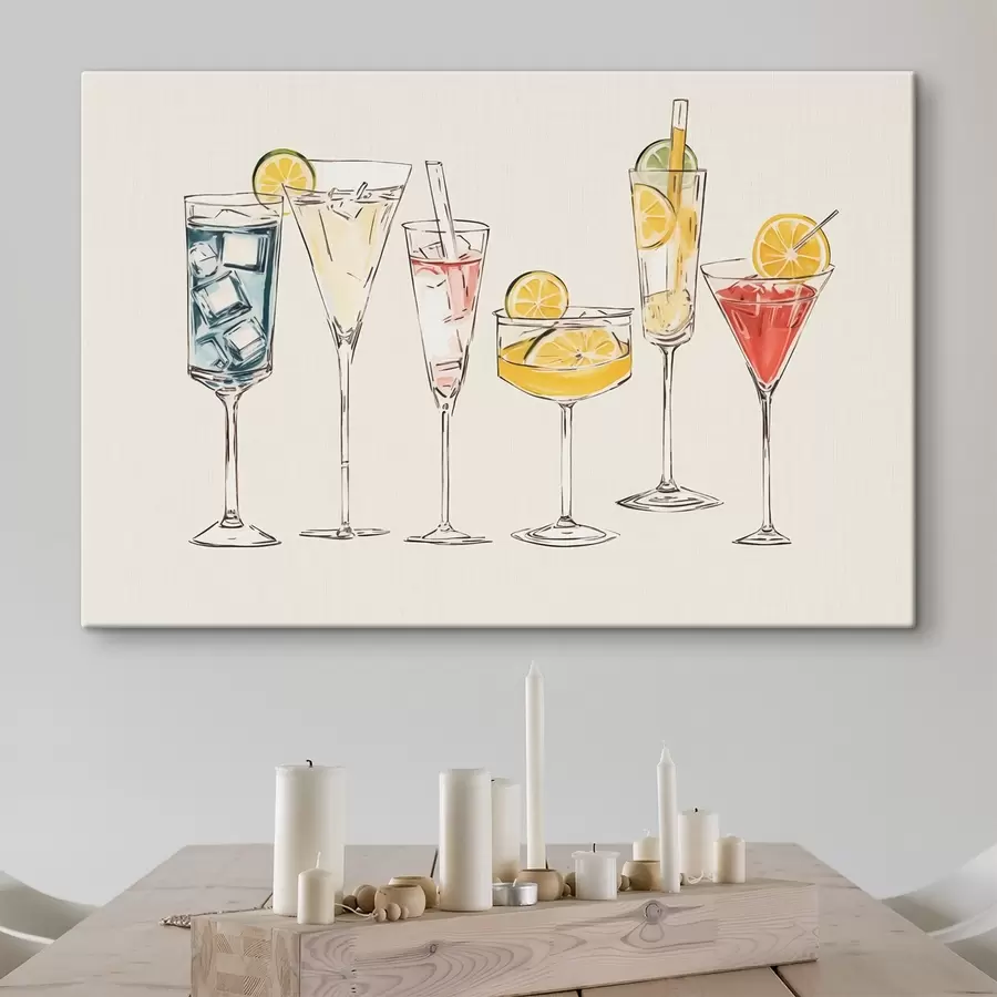 Glezna Kokteiļi un dzērieni s43962