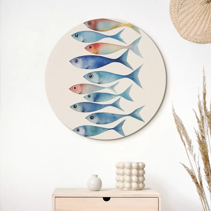 Glezna Zivju minimālisma imitācija akvarelis r43960