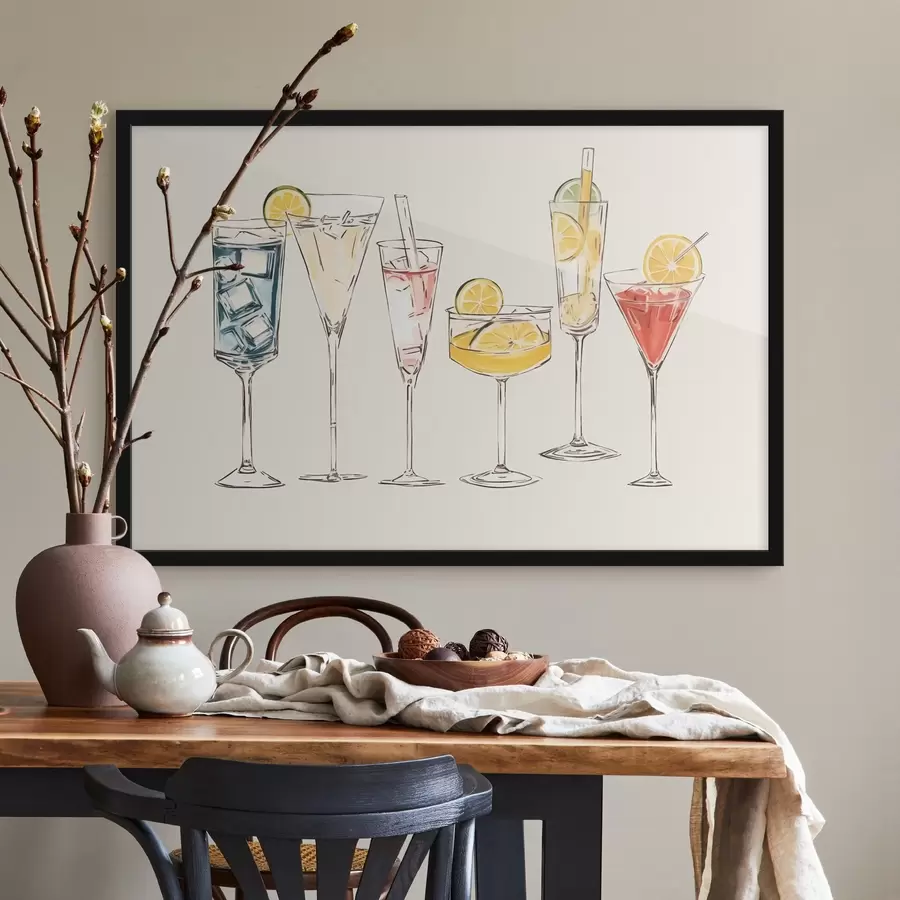 Fototapetes Kokteiļi un dzērieni f43962