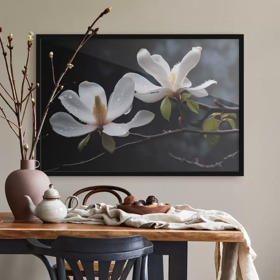 Fototapetes Ziedi uz zariem f43951