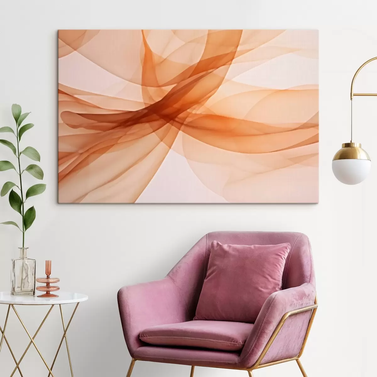 Glezna Caurspīdīgi viļņi s43986