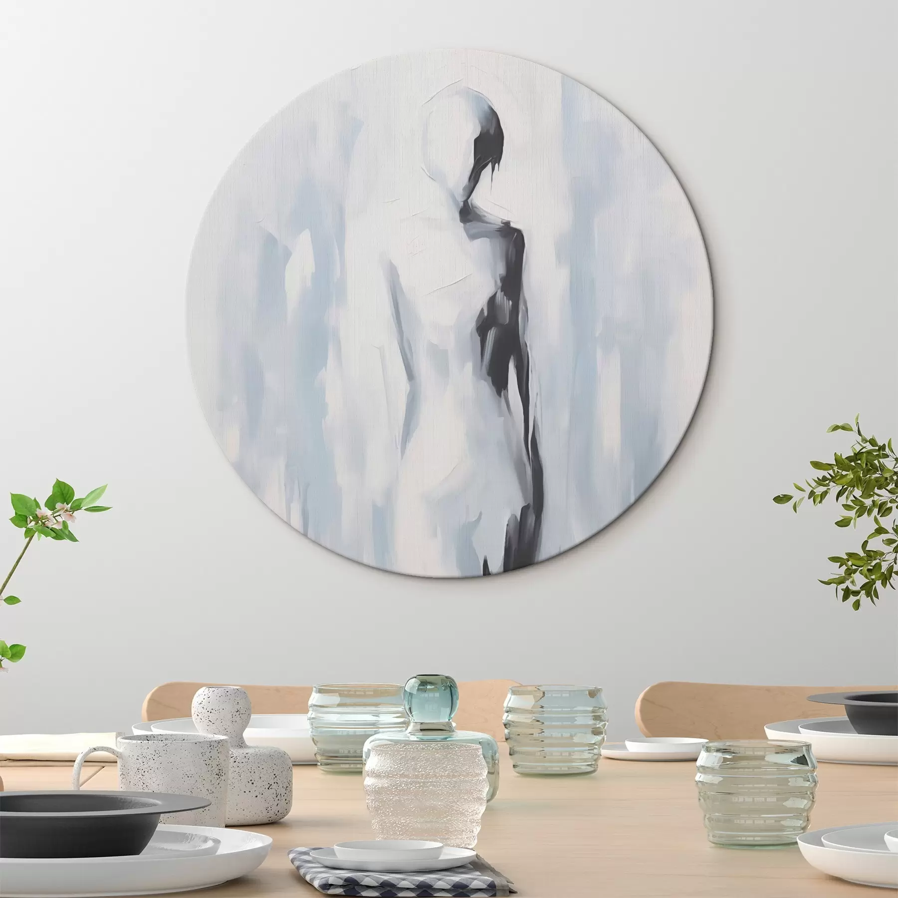 Glezna Abstraktais siluets r44049