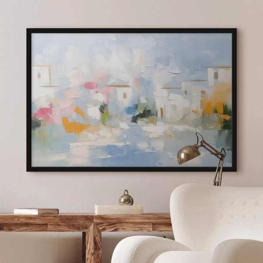 Fototapetes Abstraktās mājas f44048