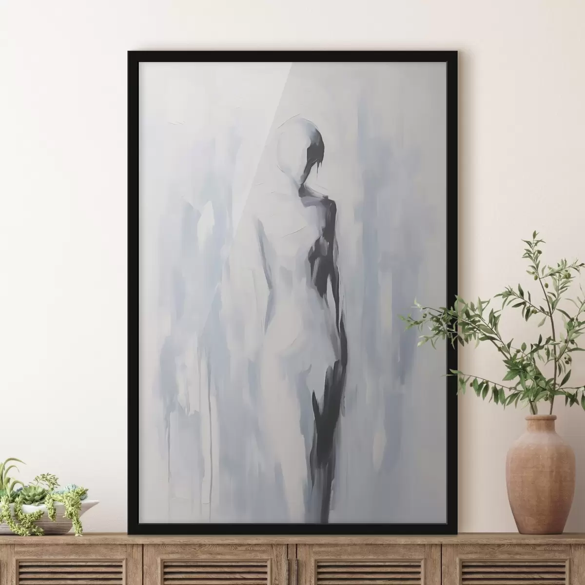 Plakāts Abstraktais siluets f44049