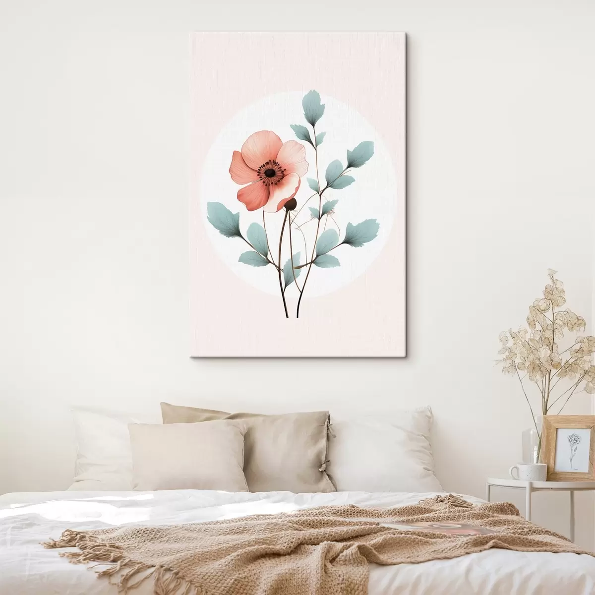 Glezna Delikāts magoņu zieds s43993