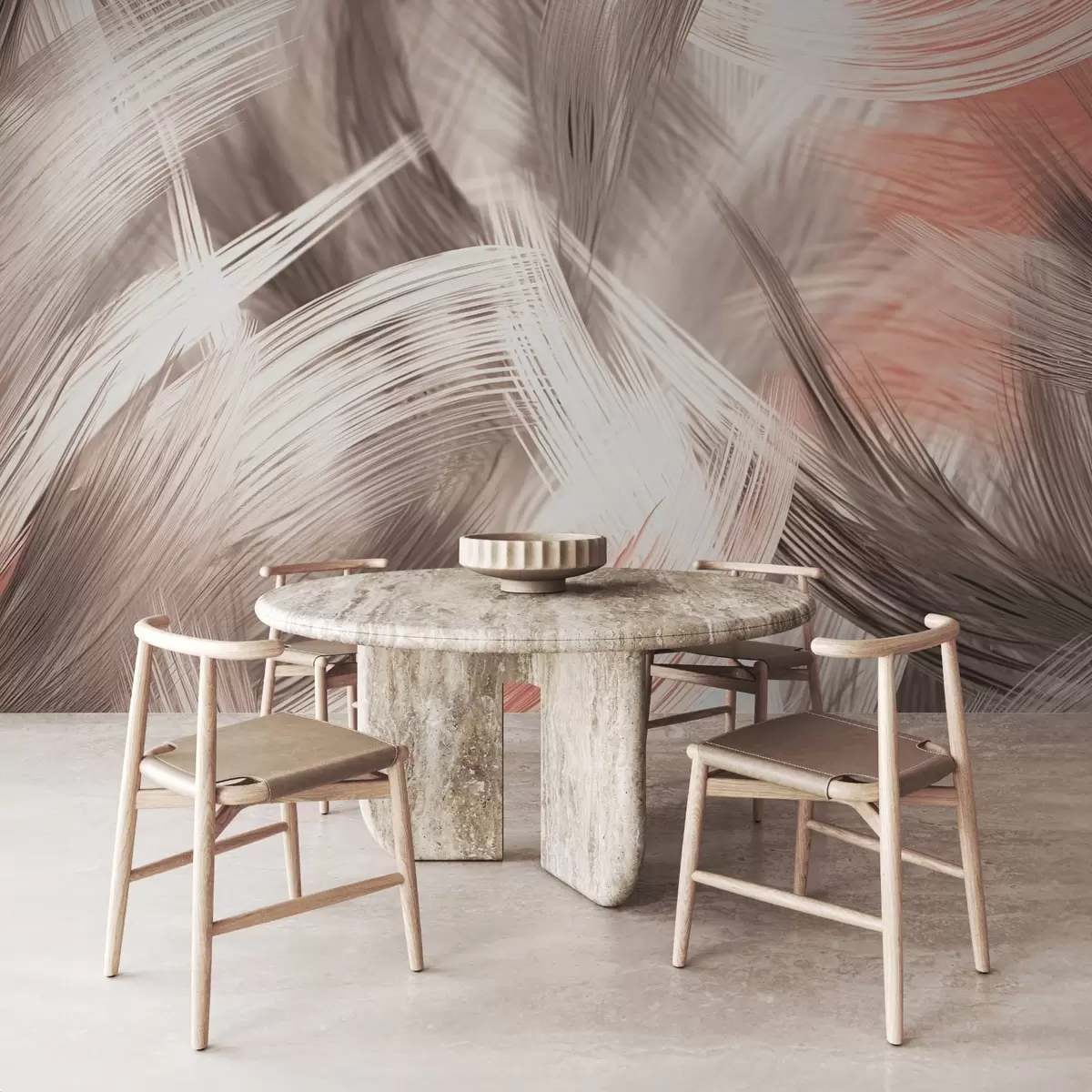 Fototapetes Abstraktā sausā zāle w03737