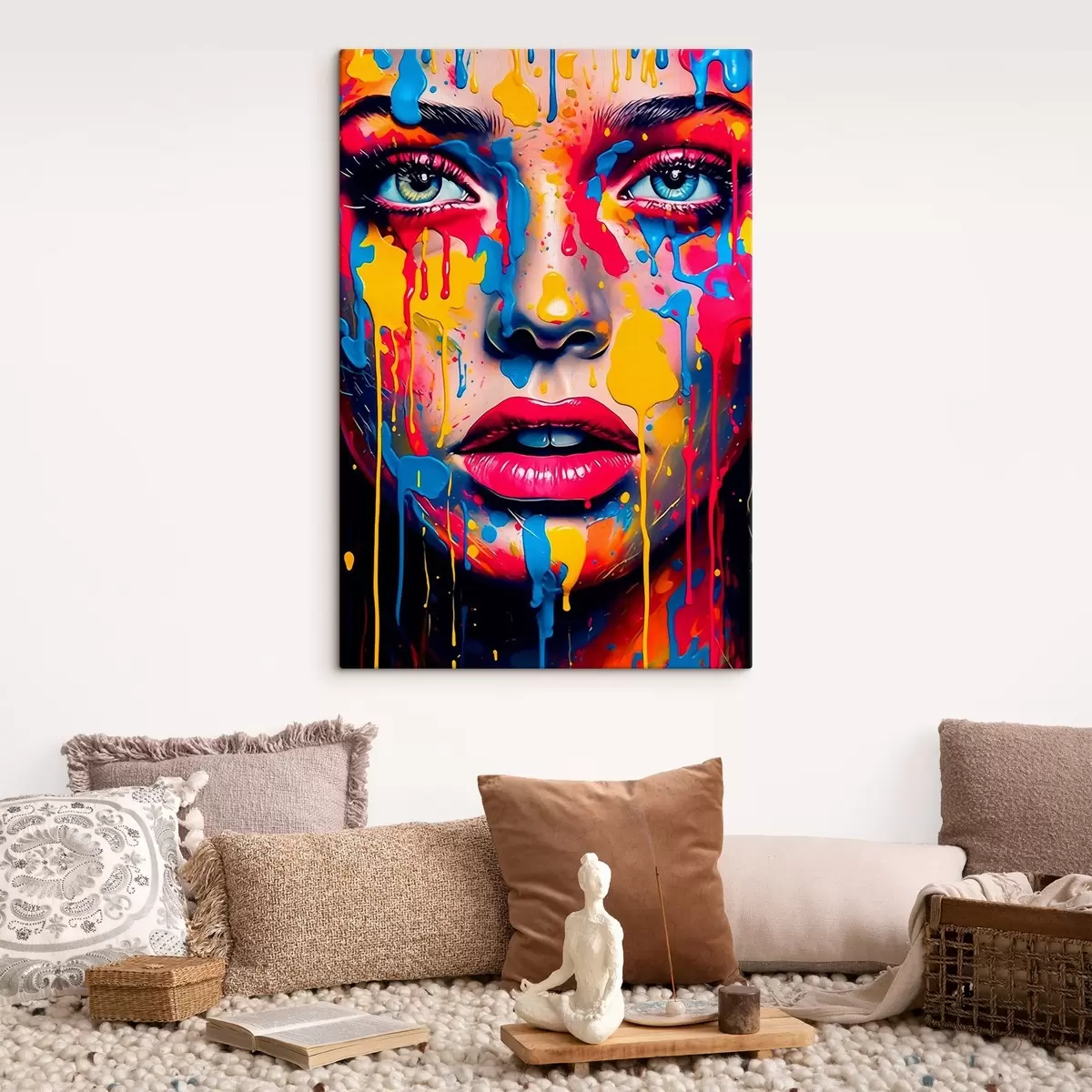 Glezna Seja krāsota s44104