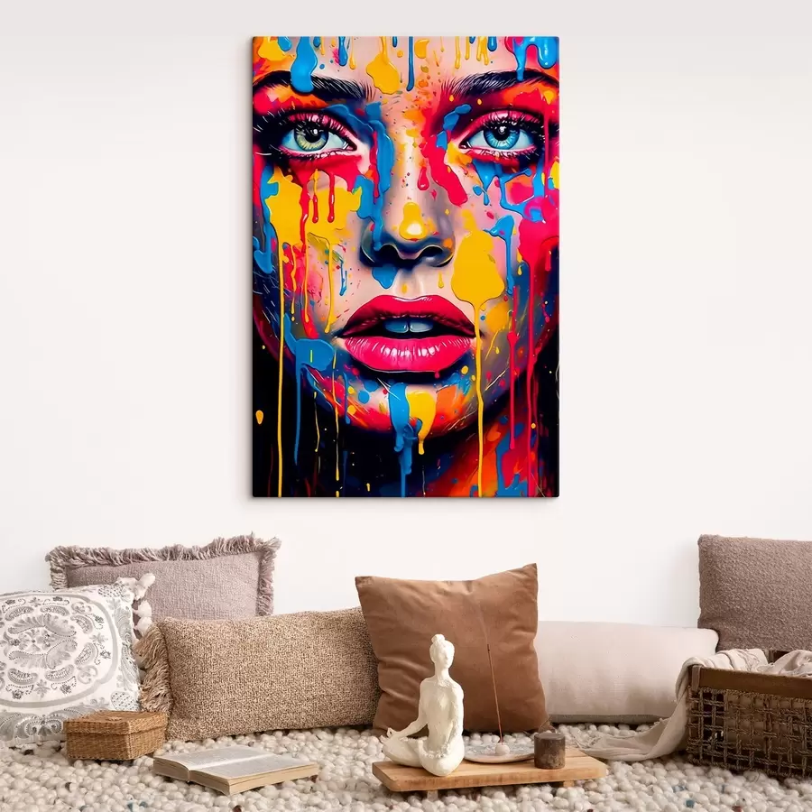 Glezna Seja krāsota s44104