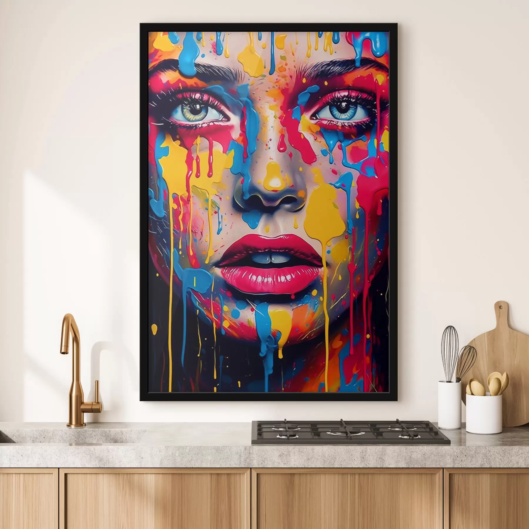 Fototapetes Seja krāsota f44104