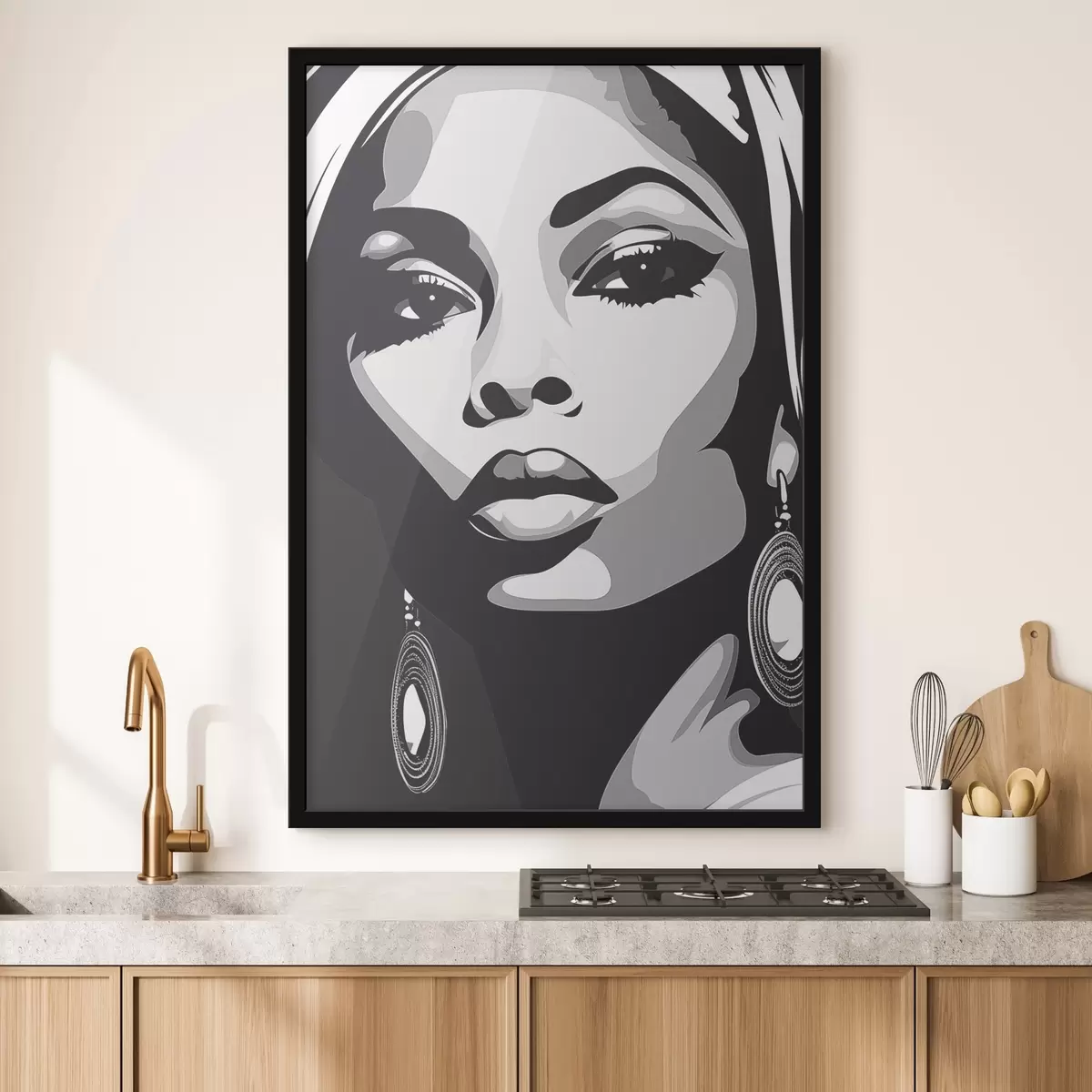 Plakāts Sievietes portrets f44106