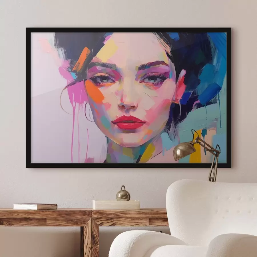 Fototapetes Seja krāsota f44107