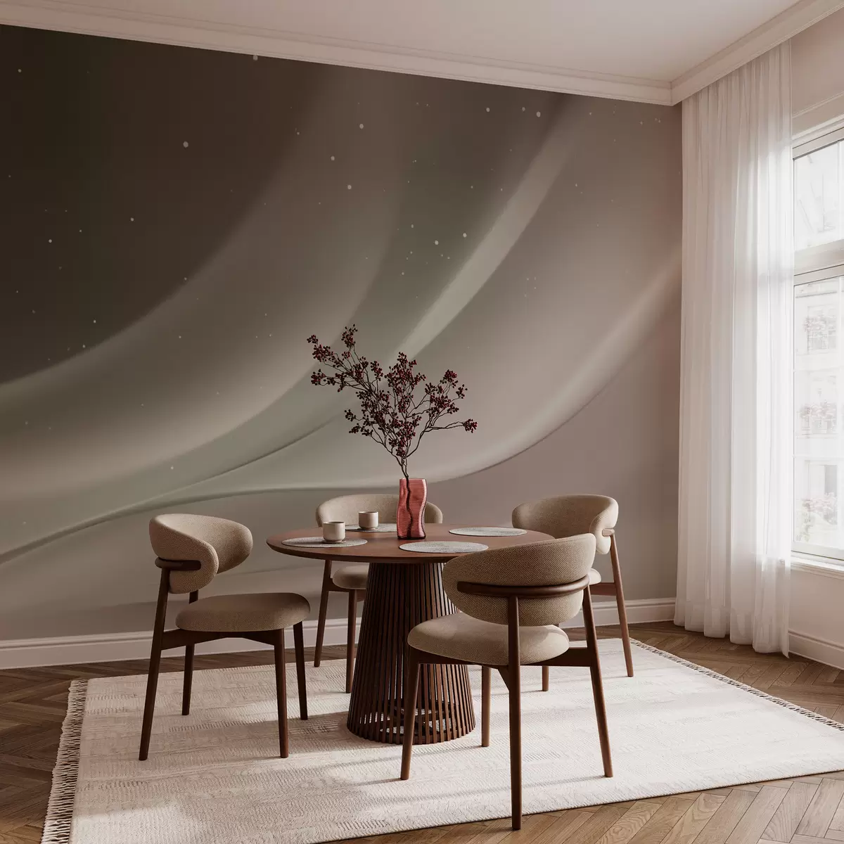 Fototapetes Abstraktie viļņi Aurora w03751v1