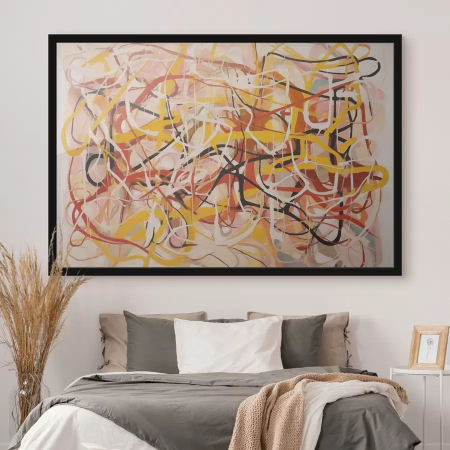 Fototapetes Sapinušās līnijas f44131