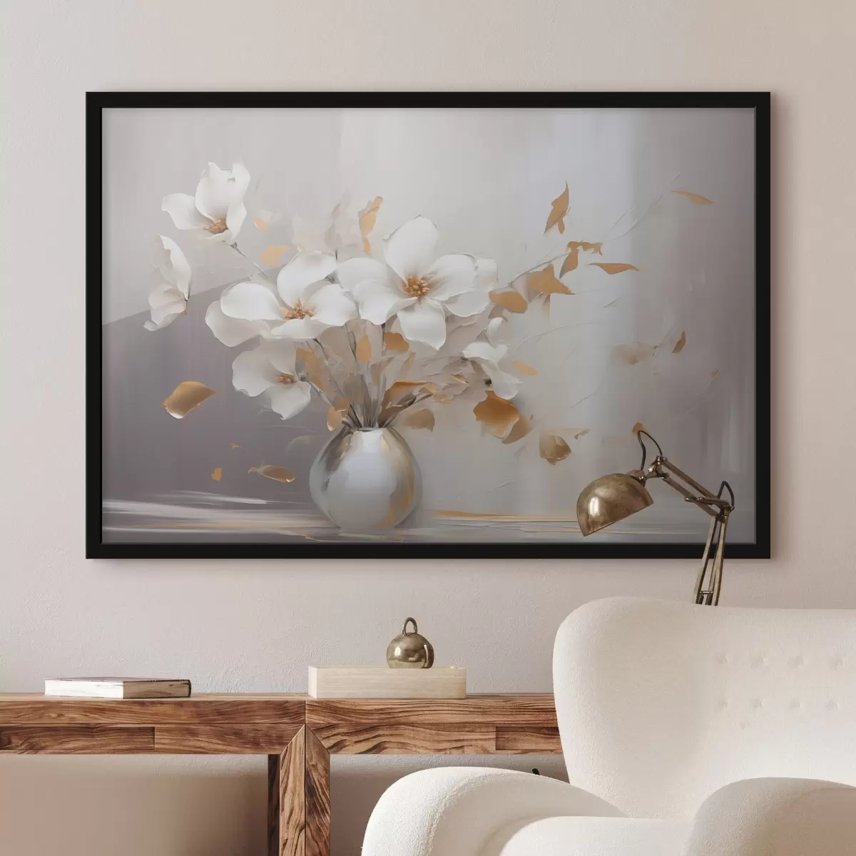 Plakāts Ziedi vāzē f44133