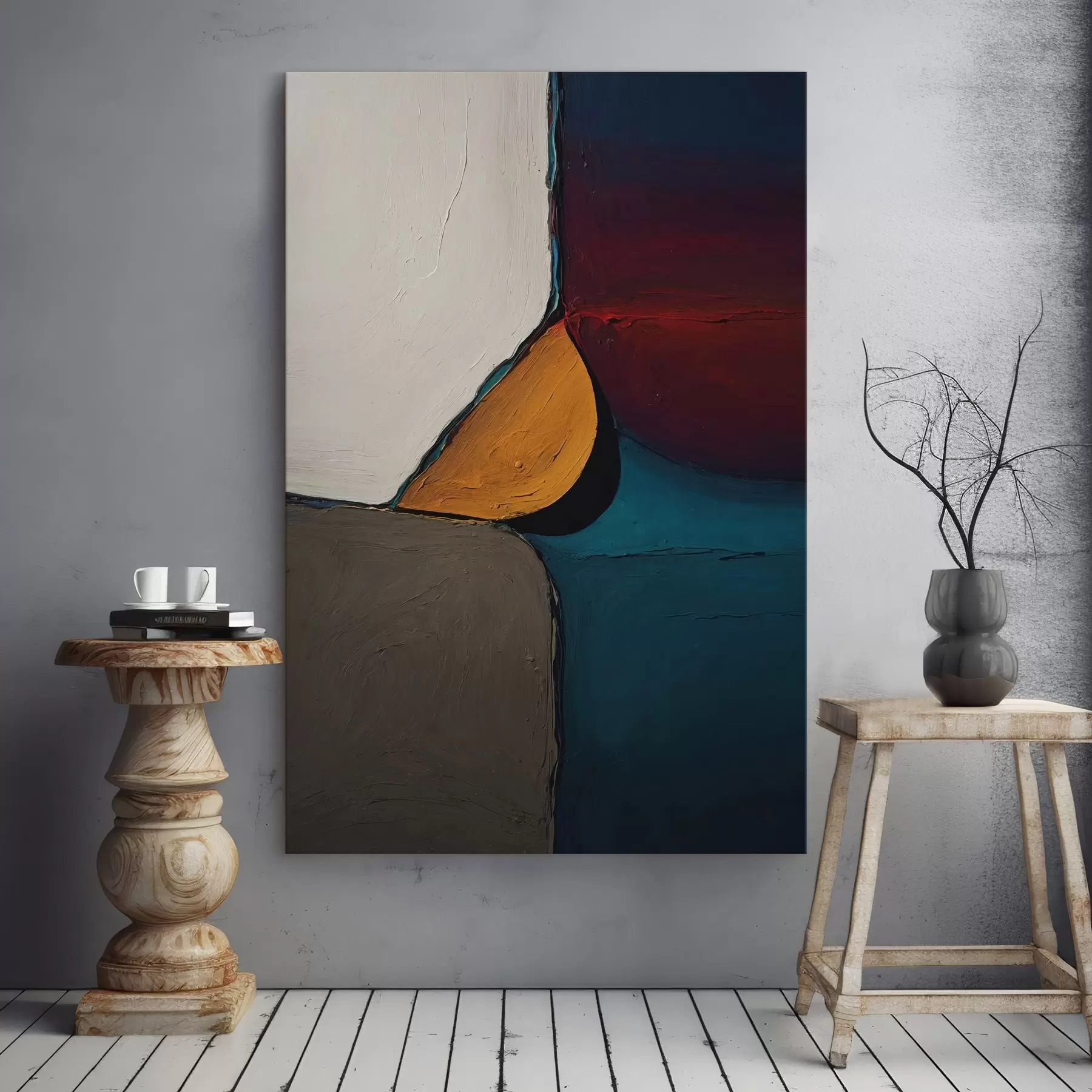 Fototapetes Daudzkrāsains reljefs s44095