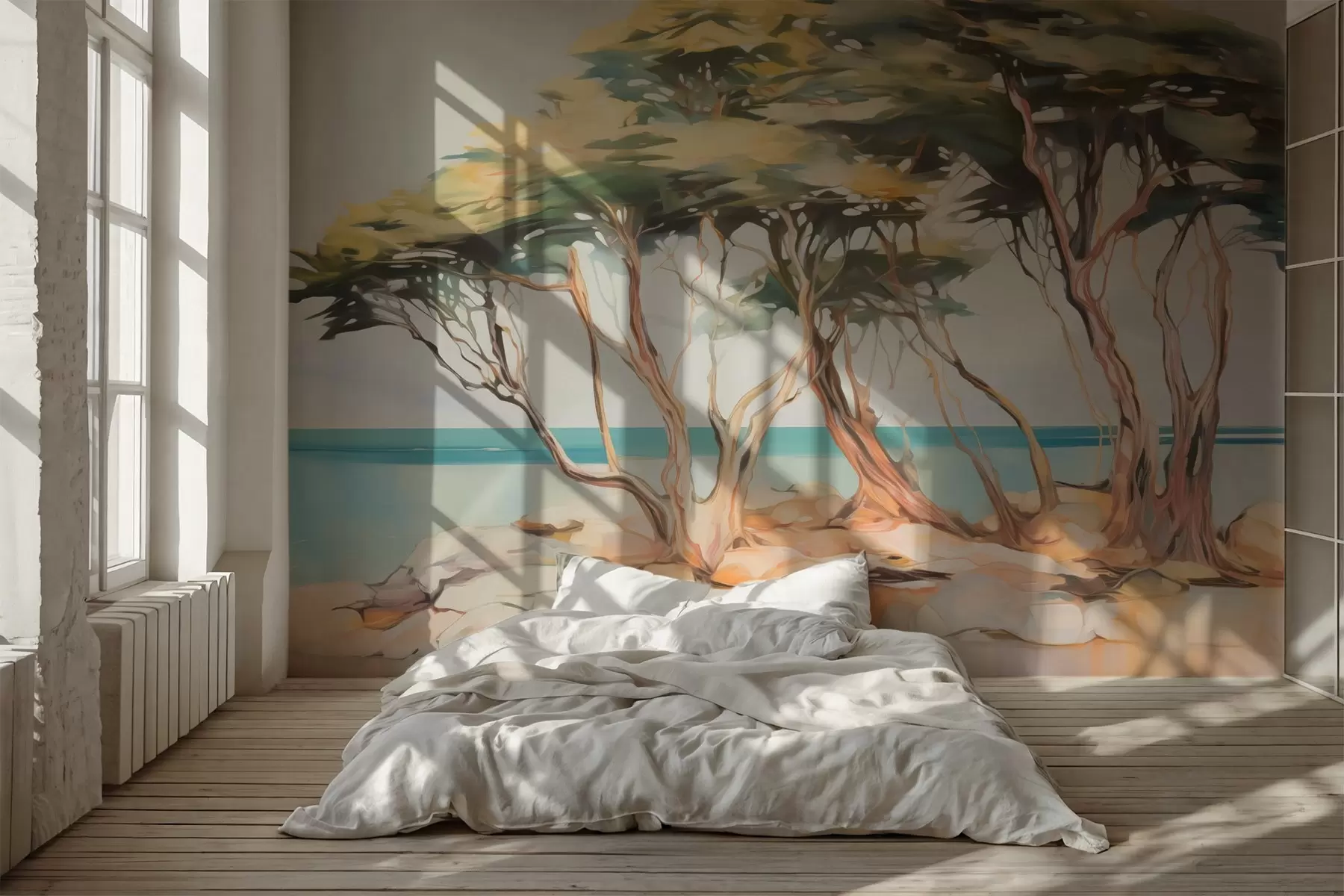 Fototapetes Koki pie jūras w03855