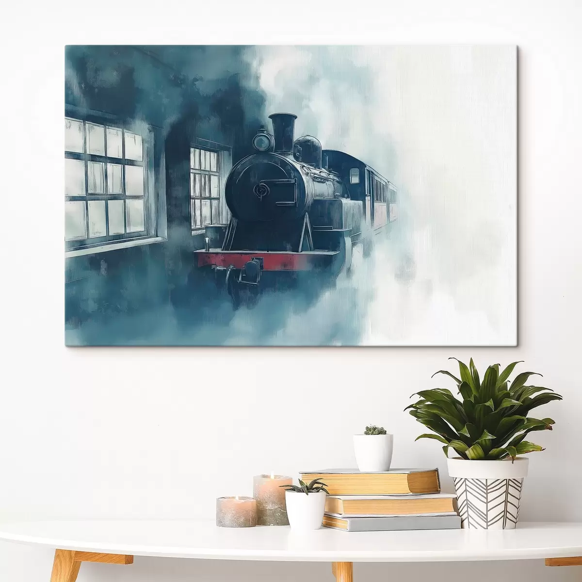 Glezna Vintage vilciens s44178