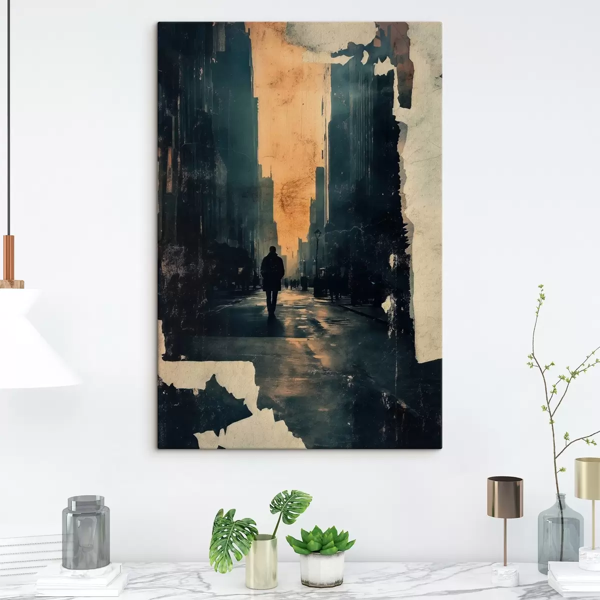 Glezna Vienatnē metropolē s44180