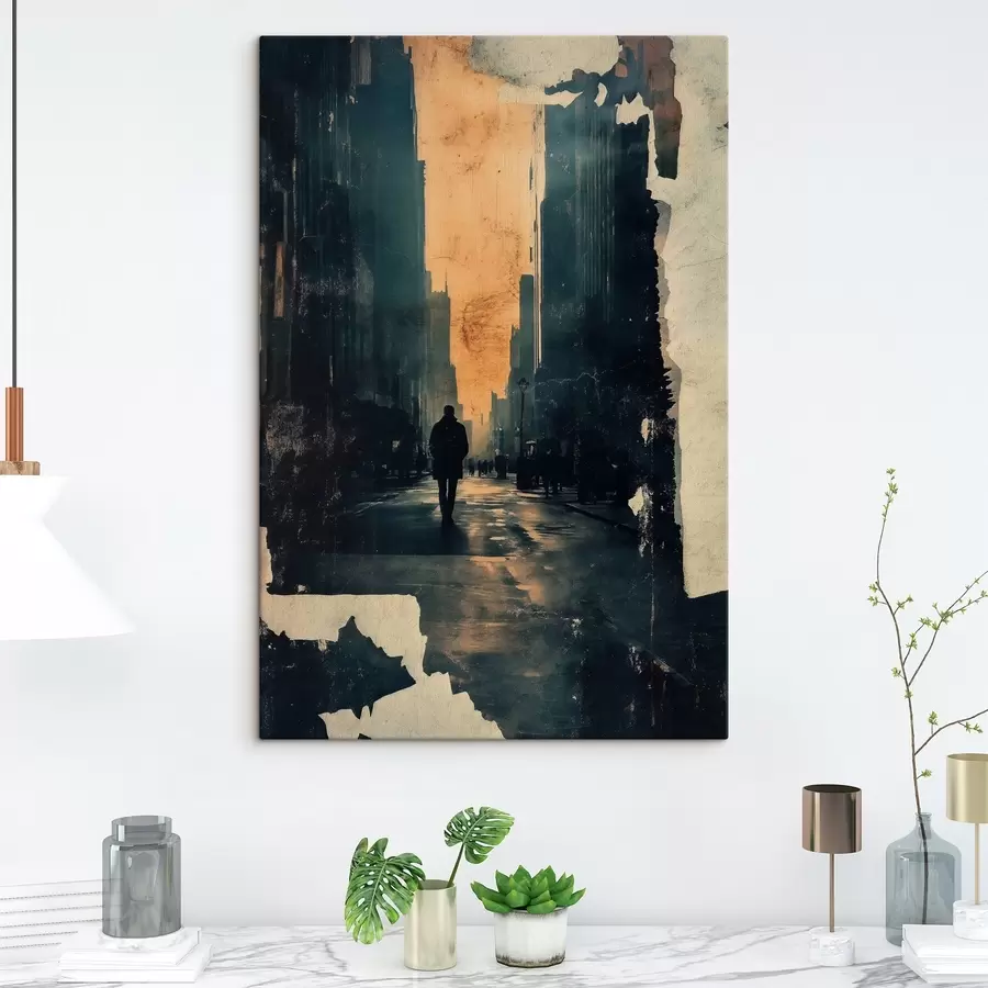 Glezna Vienatnē metropolē s44180