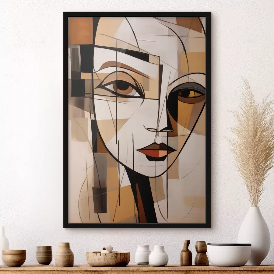 Fototapetes Divas abstrakcijas sejas f44201