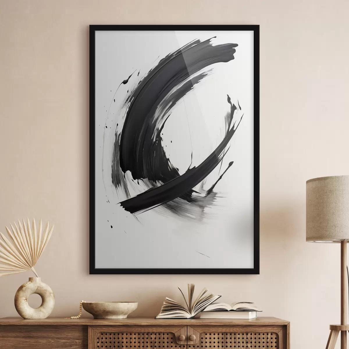 Plakāts Siluets gaismas dejā f44233