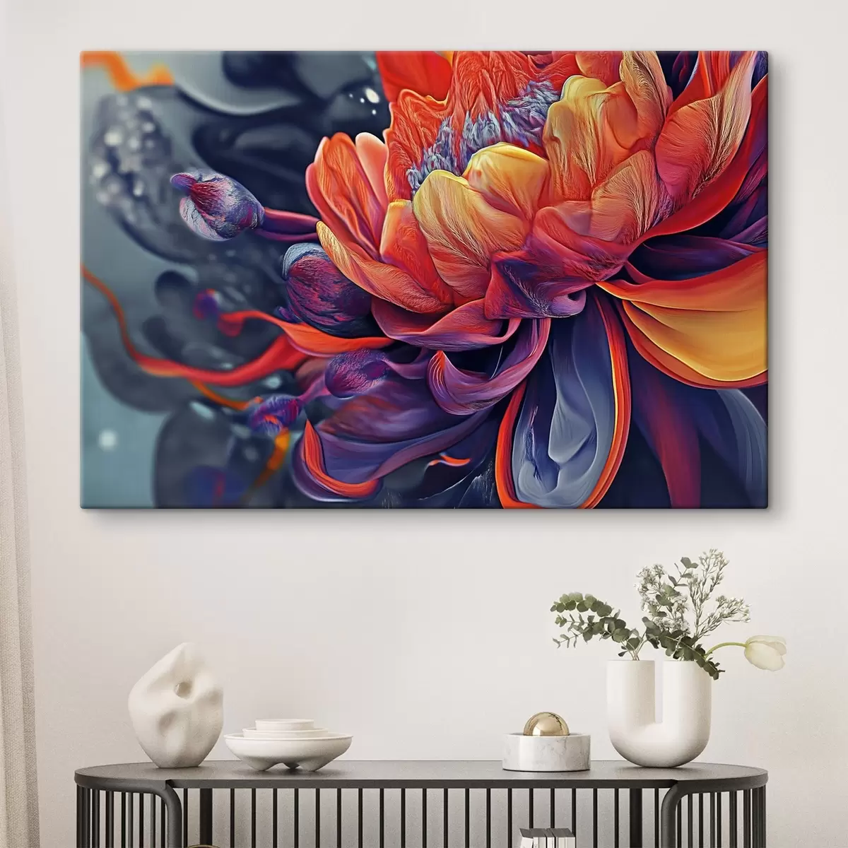 Glezna Liels spilgts zieds s44214