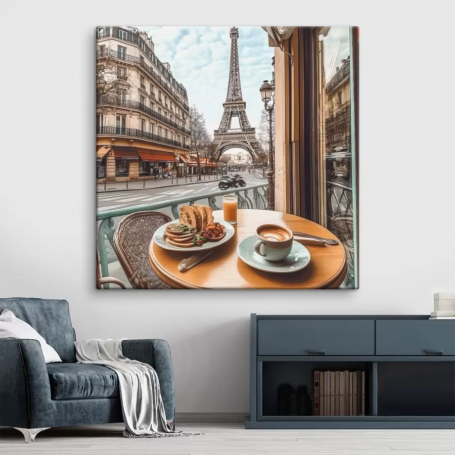 Glezna Skats uz Eifeļa torni s44225