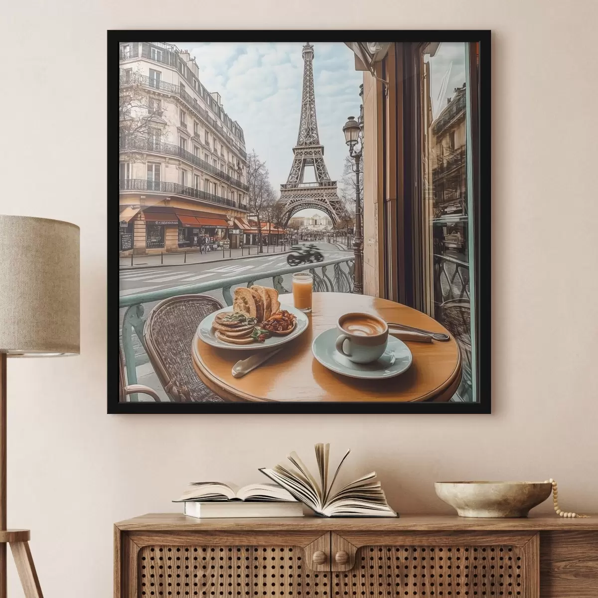 Plakāts Skats uz Eifeļa torni f44225