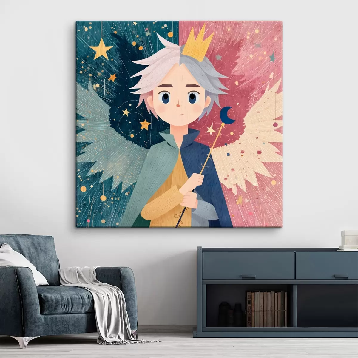 Glezna Fantāzijas stila dualitāte s44245