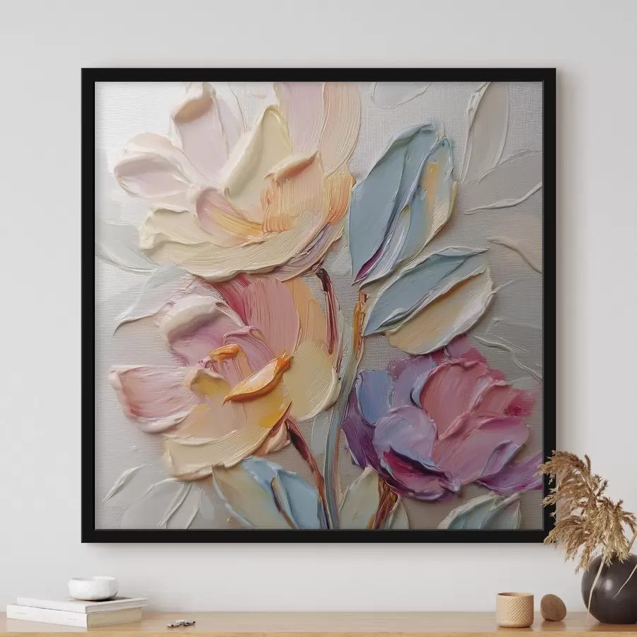 Glezna Teksturēts pušķis f44240