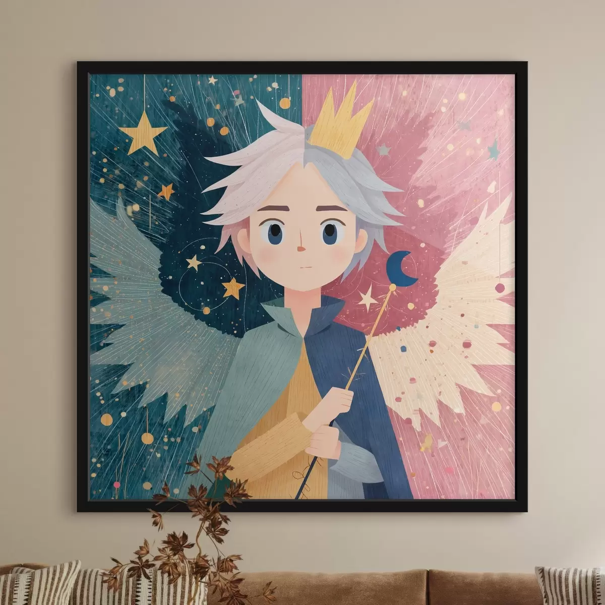 Plakāts Fantāzijas stila dualitāte f44245