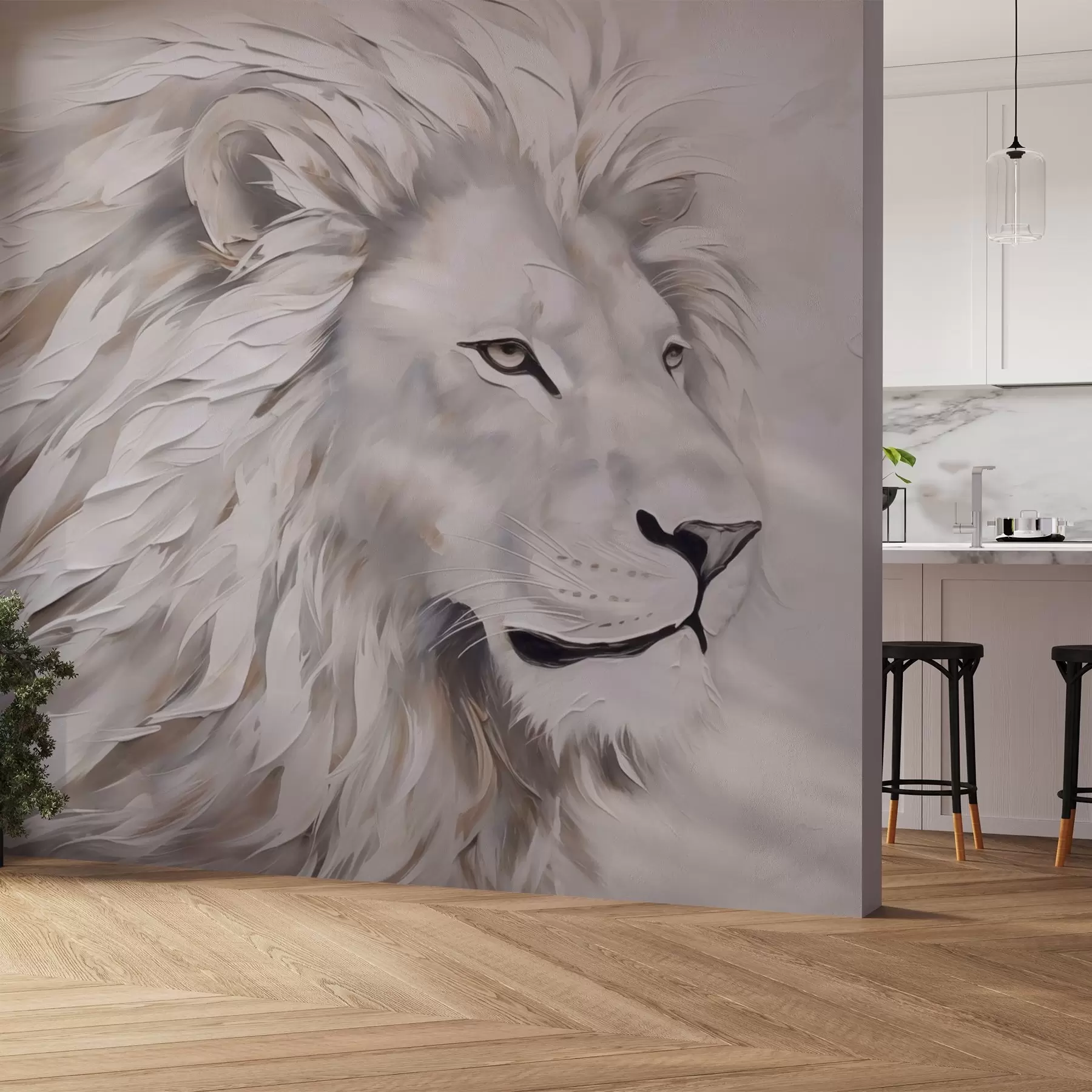 Glezna Lion w03905