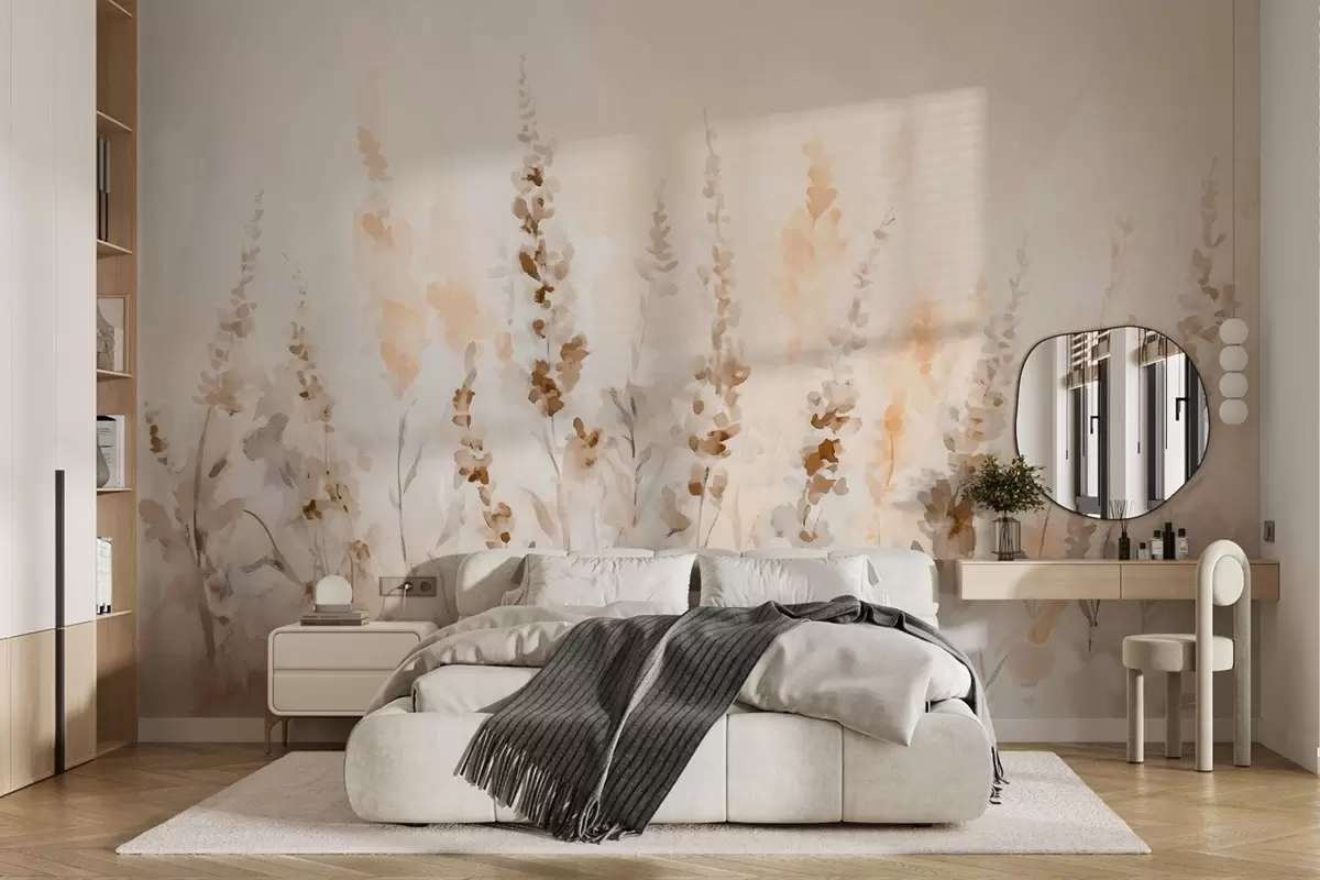 Fototapetes Vintage lavandas lauks w09069v2