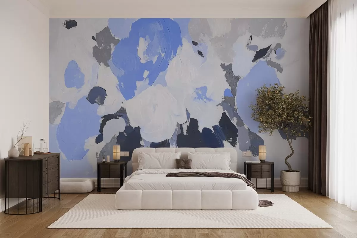 Fototapetes Abstraktie akrila ziedi w09070v2