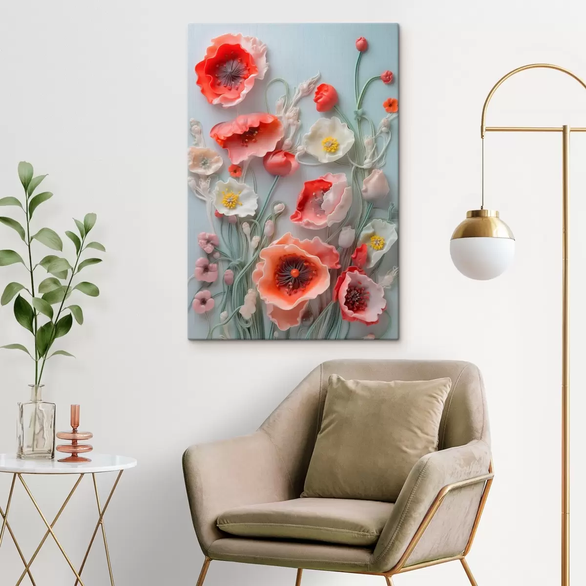 Glezna Lauka magones s44295