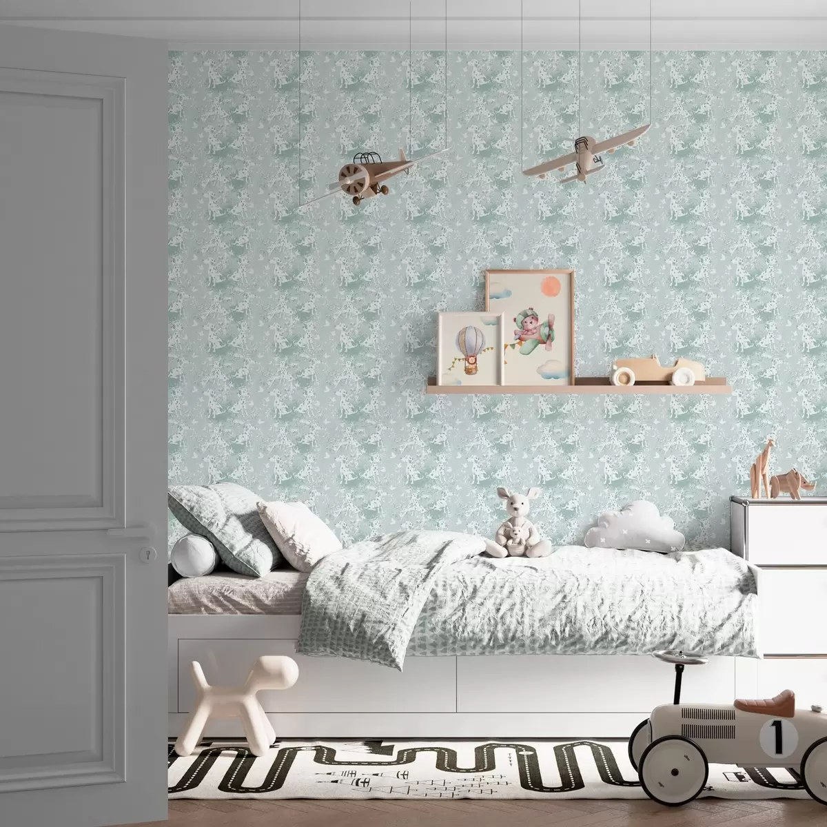 Tapetes Jautrie dalmācieši a00122v2