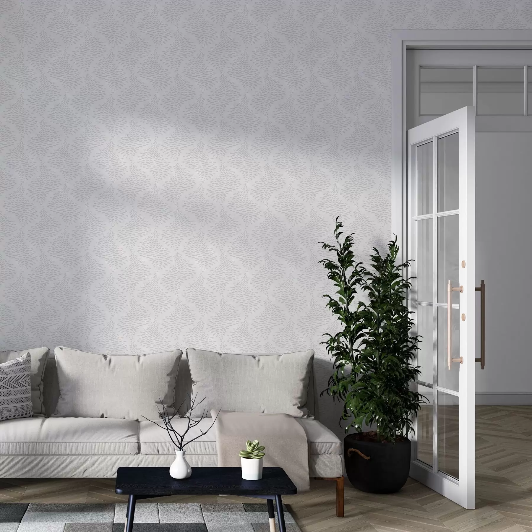 Fototapetes Abstraktais ziedu minimālisms a00144