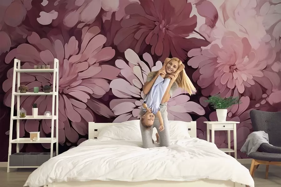 Fototapetes Lieli ziedi w03894