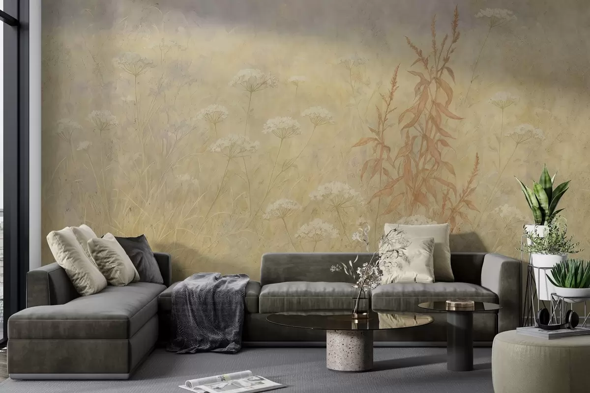 Fototapetes Akvareļu lauks w03972