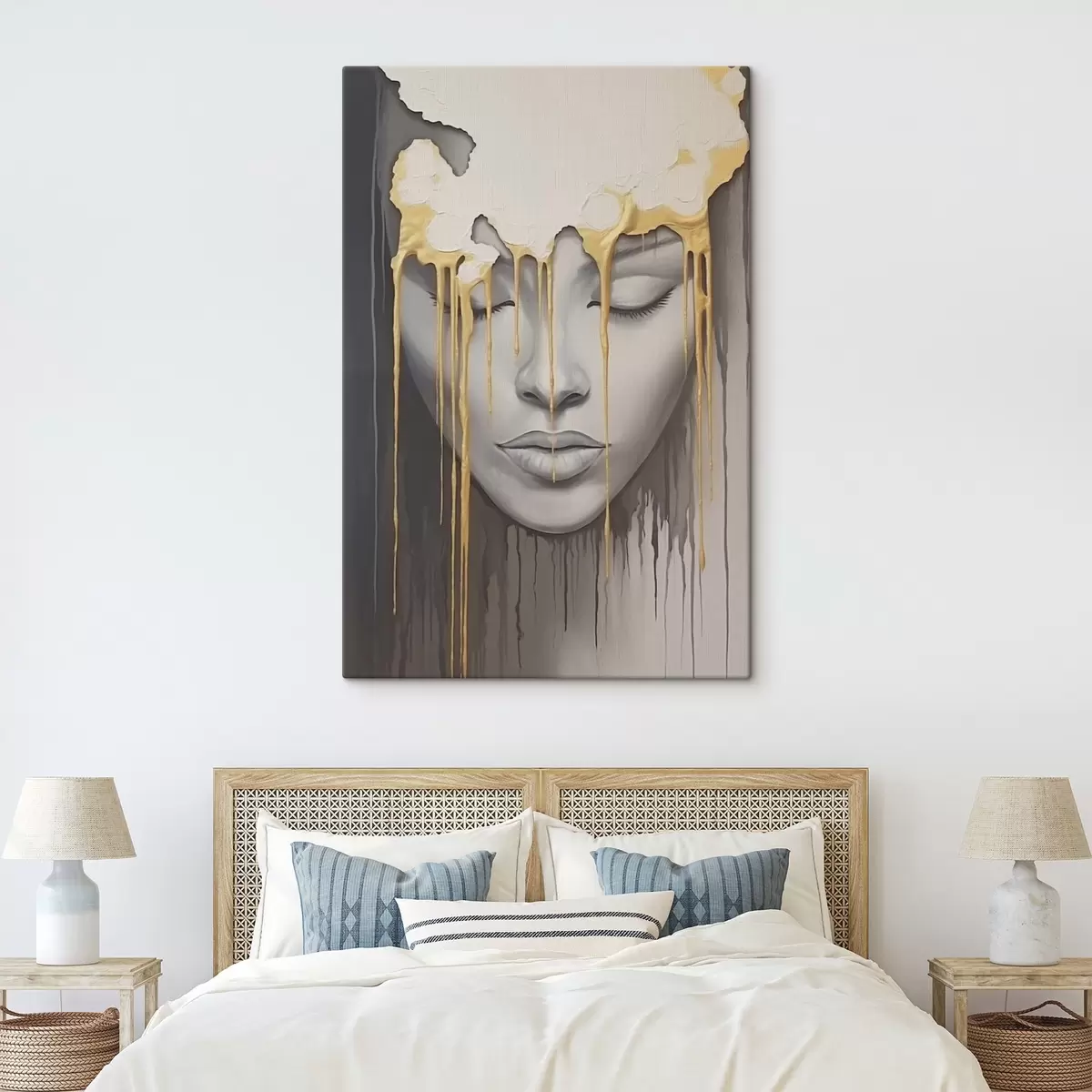 Glezna Bērna seja krāsā s44265