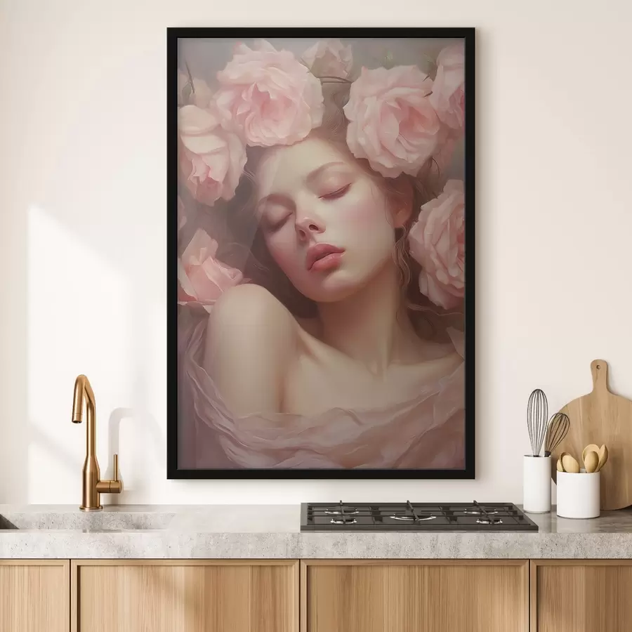 Fototapetes Meitene ziedos f44270