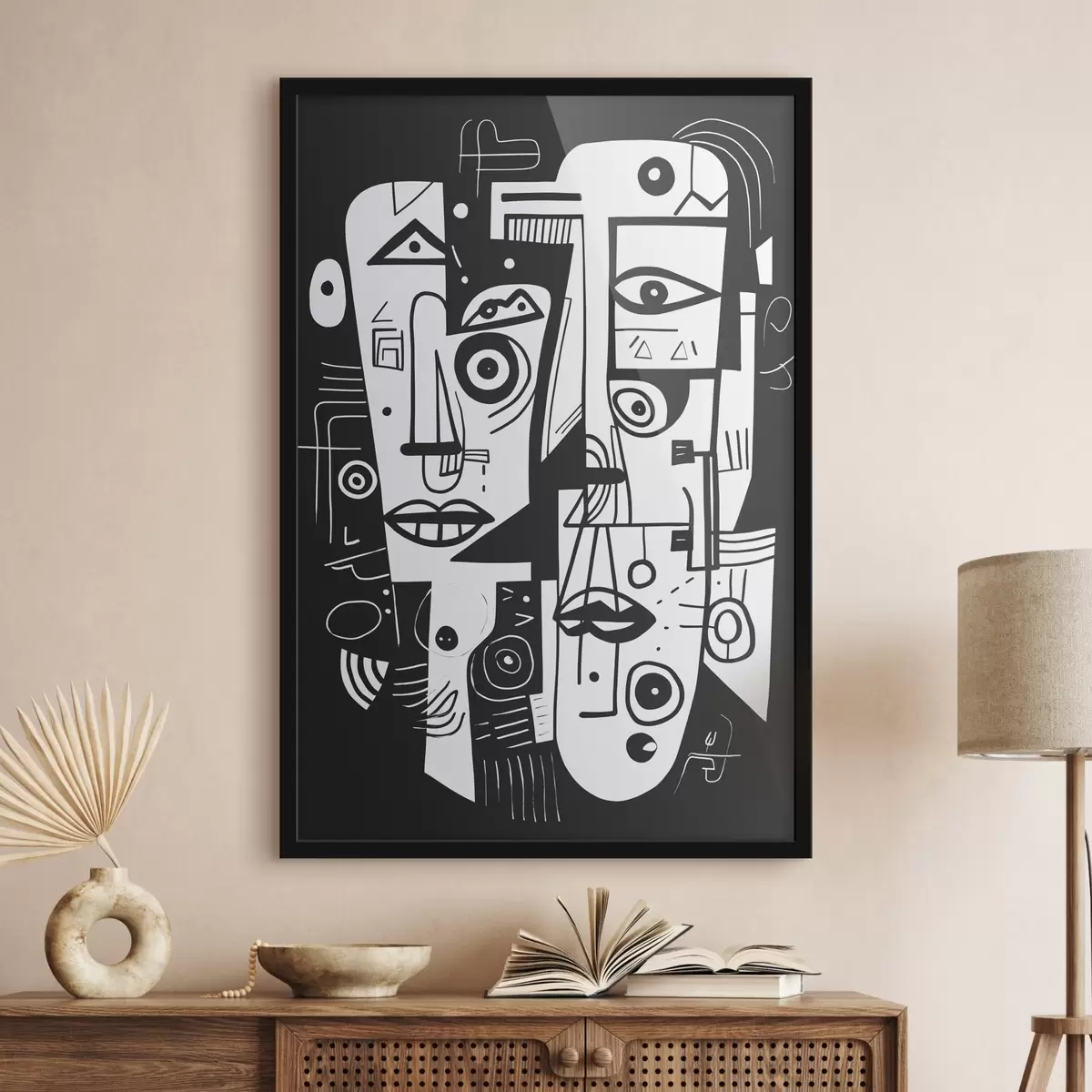 Plakāts Abstrakta seja f44275