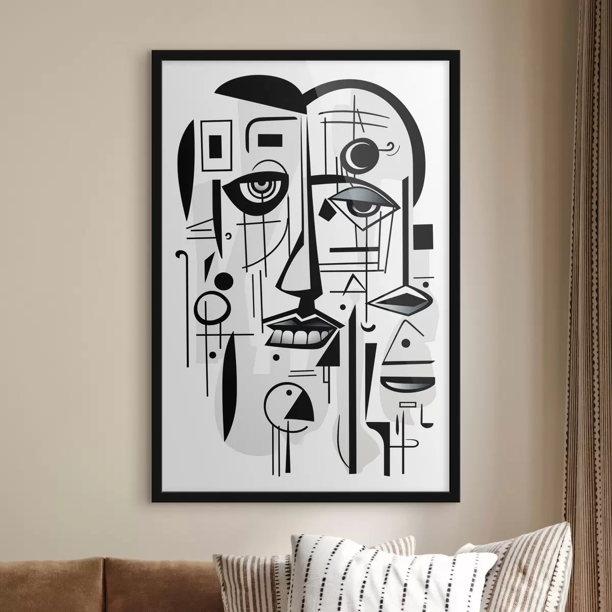 Plakāts Abstrakta seja f44276