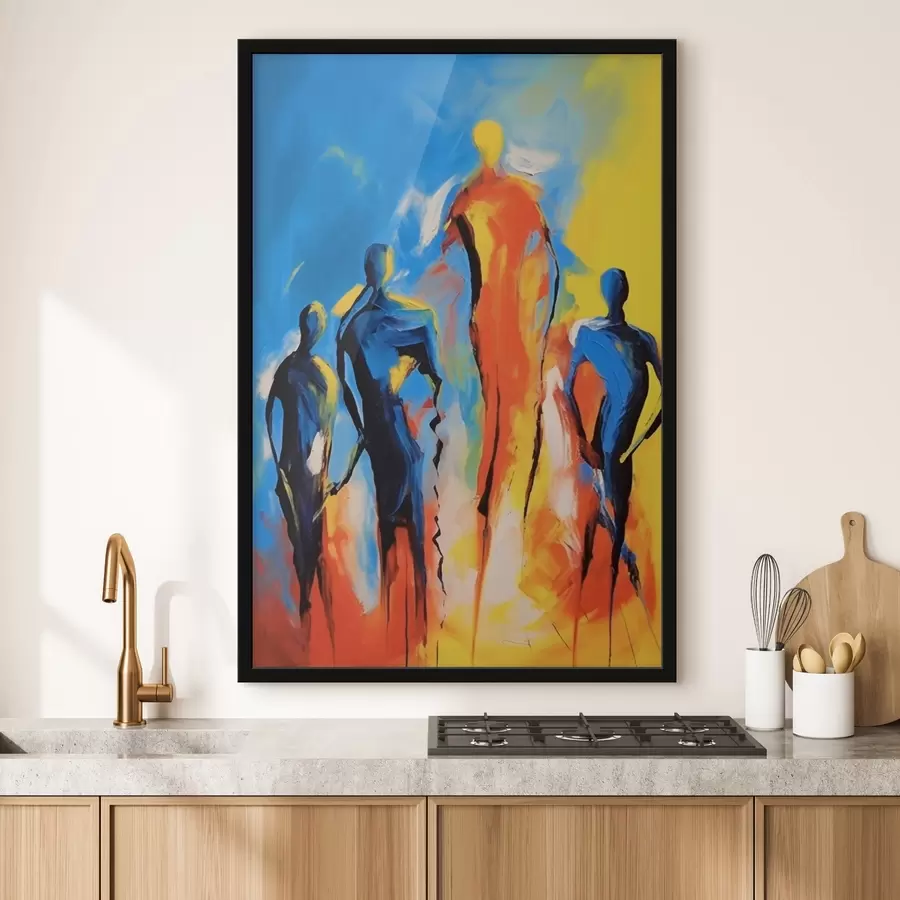 Fototapetes Abstrakti cilvēki f44282