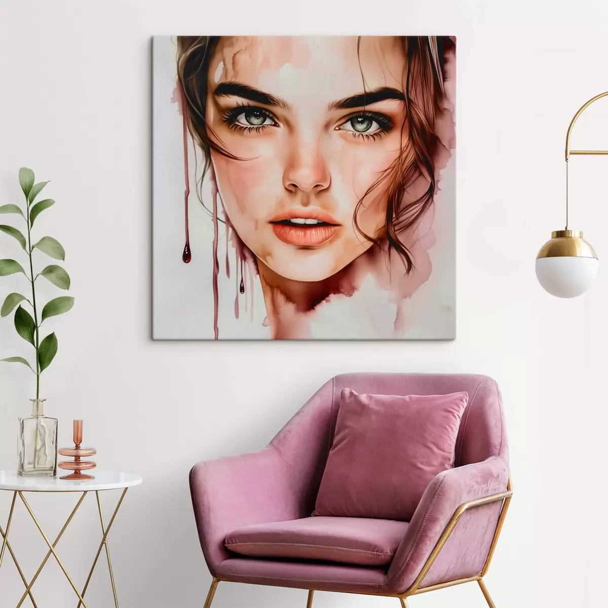 Glezna Sievietes portrets s44363