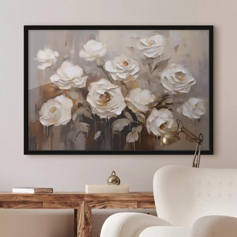 Fototapetes Abstrakts rožu pušķis f44364